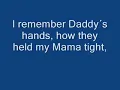Daddy's hands lyrics