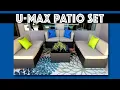 U-MAX 7 Piece Outdoor Patio Furniture Set Review