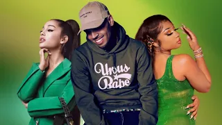 chris brown ariana grande megan thee stallion go crazy