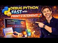 Debug Python FAST with Print Statement Beginner Trick