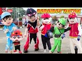 Download Lagu BOBOIBOY Ngumpul Joget Tiktok | Badut Mampang | Badut Tiktok