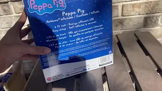 NEW FOR 2020 Christmas Inflatable 4ft Peppa Pig  NEW FOR 2020 Christmas Inflatable 4ft Peppa Pig