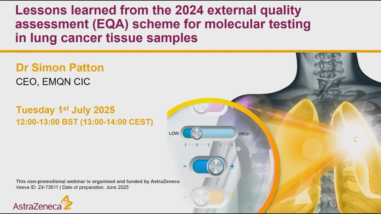 VEEVA APPROVED EQA webinar  EGFR Tissue Results Review   Webinar video recordings