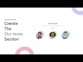 Our Team Section Design with html and css Tutorial for Beginners