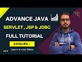 Servlet JSP Full Tutorial In One Advance Java Tutorial