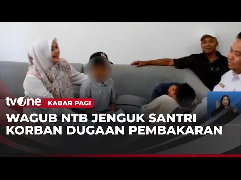 Wagub NTB Besuk Korban Pembakaran Santri