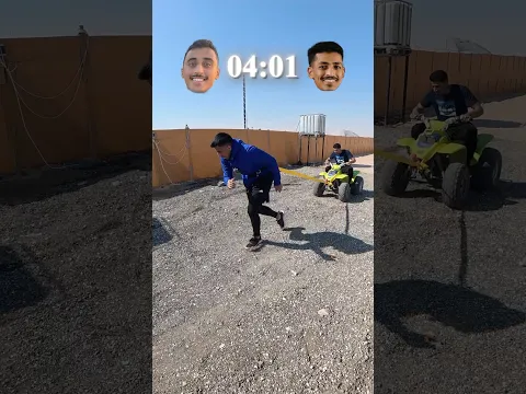 سباق سحب الدباب 😂🤯