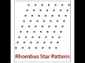 C Program Print Rhombus Star Pattern