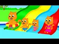 🔴 Cats Family in English - Rainbow Hill Cartoon for Kids