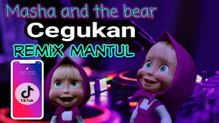 dj cegukan yang lagi viral di tiktok dj masha and the bear mantul remix