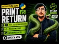 Python Print vs Return Explained in Urdu Multiple Returns Default Parameters Class 19