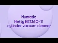 Download Lagu Numatic Hetty HET.160-11 Cylinder Vacuum Cleaner – Pink - Quick Look