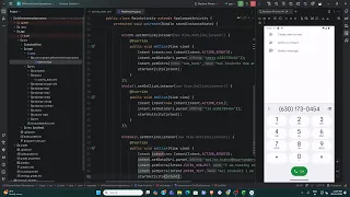 Create an Android application to perform SendSMS Make Call Send Email using Implicit Intents