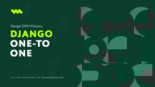 Creating one-to-one relationship Django ORM Model Essentials