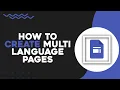 How To Create Multi Language Pages in Google Sites Easiest Way