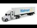 Unboxing Walmart truck toy