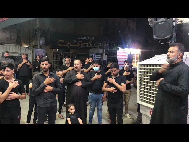 ⁣4 محرم 1443 الرادود السيد حيدر موكب سفن النجاة 1
