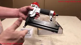 Harbor Freight Central Pneumatic 2n1 18 Gauge Nailer Stapler - 2018 Model Fixes the Problems