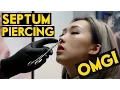 OMG Septum Piercing DOES IT HURT