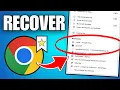 How To Recover Deleted Bookmarks in Google Chrome