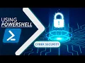 Using PowerShell for Cyber Security Webinar