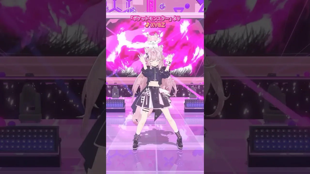 ポケモン主題歌「XY&Z」歌って踊ってみた⚡推しカメラver【博衣こより】 #hololive #ホロライブ #shorts #dance #ダンス #踊ってみた #vtuber #pokemon