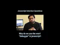 Debugger Keyword in JavaScript Hindi