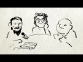 Nick absolutely kills it one second into the bit | CMTOWN ANIMATED