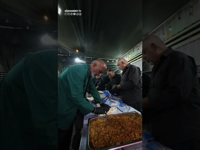 ⁣موكب خدم الإمامين الجوادين ع إيثار كاظمي في خدمة سيد الشهداء بمدينة الإباء الكاظمية المقدسة.