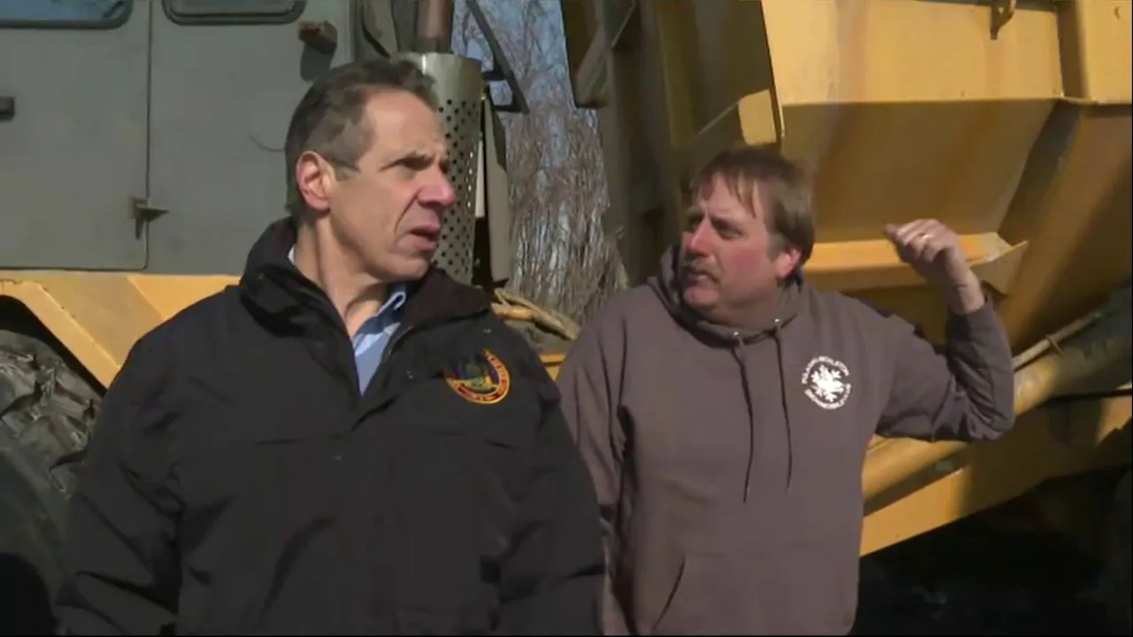 B-roll: Governor Cuomo Announces 20 Dredging Sites Selected