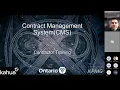 CMS Pre Go Live Contractor Training Meeting Recording