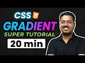 Master CSS Gradients Tutorial - Generate Linear Radial Background and More
