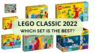 LEGO CLASSIC 2022 ALL SETS Review and Comparison 11017 11018 11019 11020 11021 11022 ideas