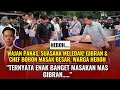 Lagu Aksi Nyata Wapres! Gibran Masak Besar, Warga Sampai Bilang: Enak Banget!