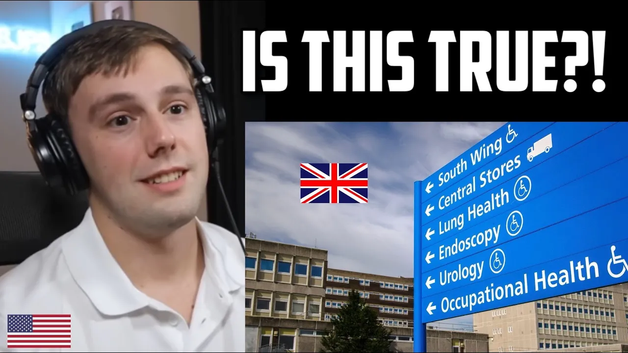 American Reacts to "My First NHS Experience Was Shocking"