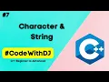 Character and String Data Types C Beginner to Advanced INIT Tech Labs