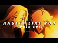 Download Lagu angels like you - Miley Cyrus ♪ edit audio ♪