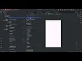 Android Studio XML file to open in design view change to Design Split Code view