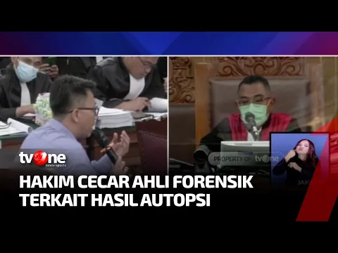 Hakim Pertanyakan Ahli Forensik soal Perbedaan Hasil Autopsi Brigadir Yosua