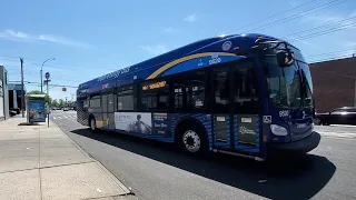 2021 New Flyer XDE40 as B17 - Crown Heights Eastern Parkway