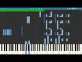 RUSH E Synthesia Online Sequencer