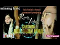 Download Lagu #laguminangterbaru Sarindu Sataguah Janji (randa putra ft. Icha zagita)
