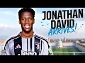 Download Lagu JONATHAN DAVID TOUCHES DOWN IN TURIN TO JOIN JUVENTUS!
