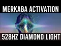 528hz Rainbow Diamond Light Activation DNA Transformation Merkaba Activation Meditation Music