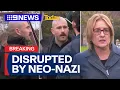 Download Lagu Victorian Premier disrupted by self-proclaimed Neo-Nazi during press conference | 9 News Australia