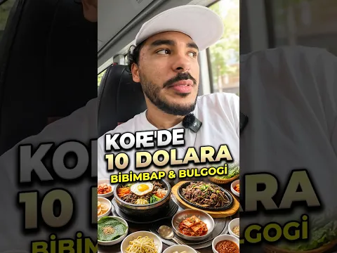 Kore'de Bibimbap ve Bulgogi Keyfi Kişi Başı 10 Dolar #shorts