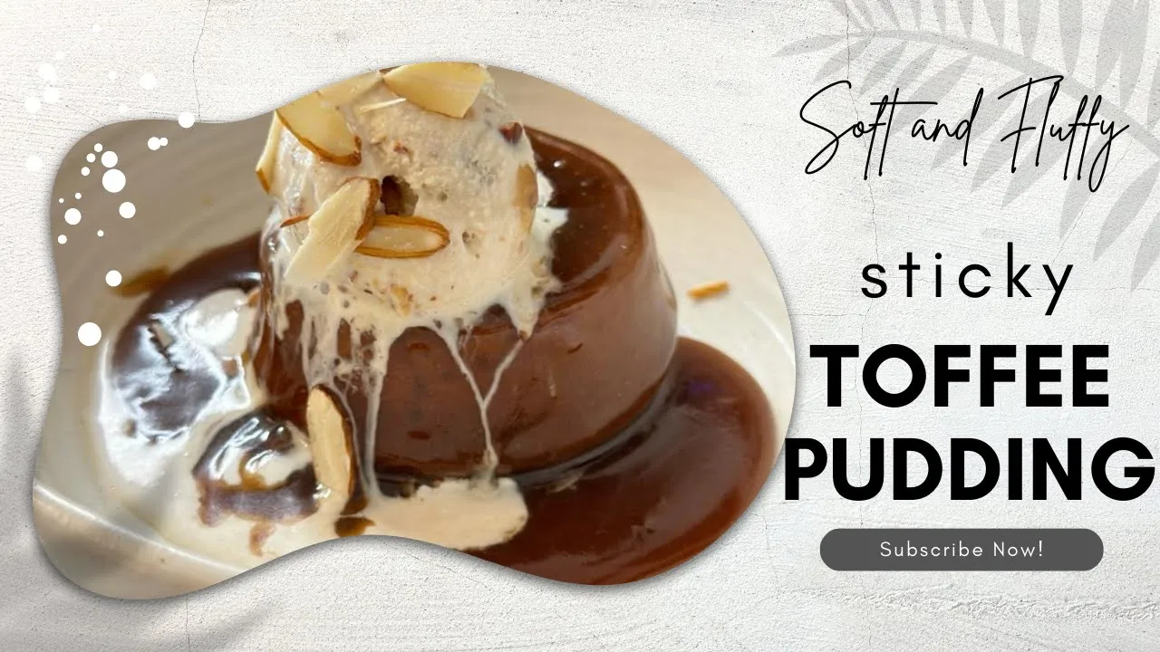 Easiest sticky toffee pudding recipe   Sticky Date Pudding   Sticky toffee pudding cake