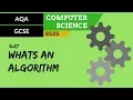 33 AQA GCSE 8525 SLR7 - 3 1 What s an algorithm