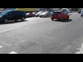 TWO EMS VEHICLES BUSTING AN INTERSECTION
