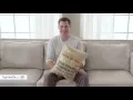 Fall Words Glitter Metallic Decorative Pillow - Product Review